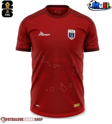 Kapverdy Venkovní Dres MS 2026 Krátkým Rukávem